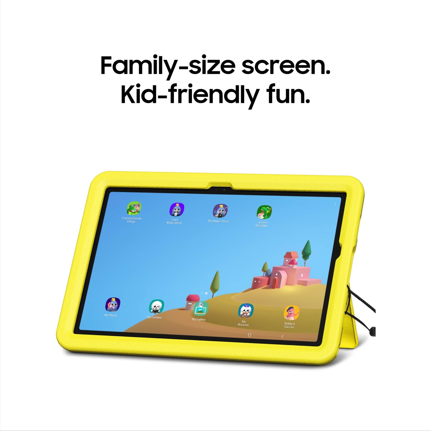 Samsung Galaxy Tab A9+ Tablet 11” 64GB Android Tablet, Big Screen, Quad Speakers, Upgraded Chipset, Multi Window Display, Slim, Light, Durable Design, US Version, 2024, Graphite
