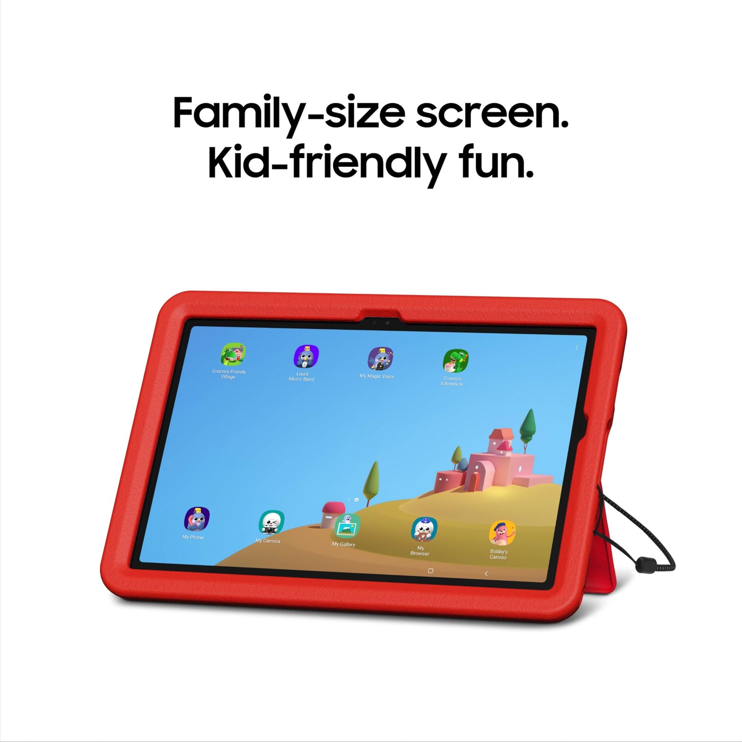 Samsung Galaxy Tab A9+ Tablet 11” 64GB Android Tablet, Big Screen, Quad Speakers, Upgraded Chipset, Multi Window Display, Slim, Light, Durable Design, US Version, 2024, Graphite